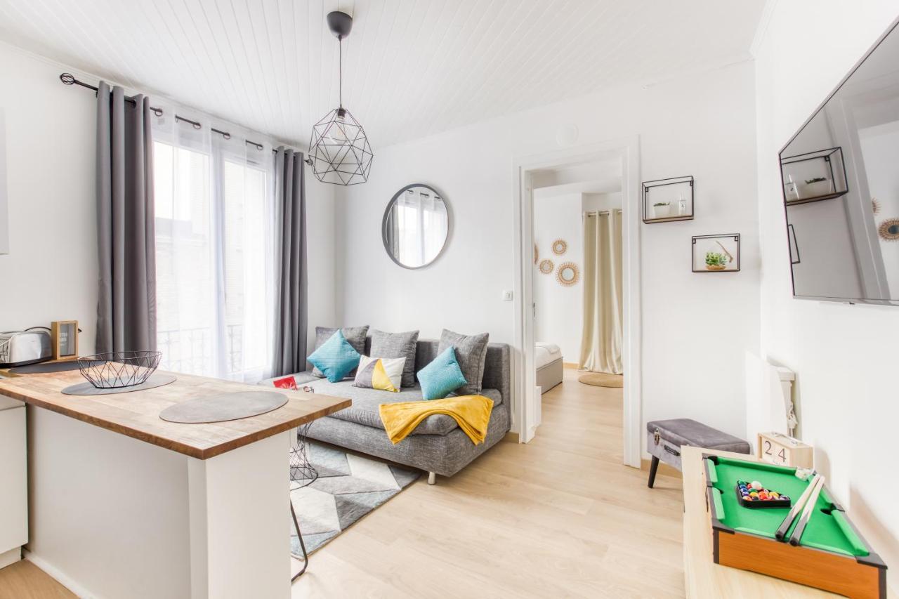Grand Line - Parking- Metro 5 - Easy Check-In - Netflix - Disney Plus Apartment Pantin Exterior foto